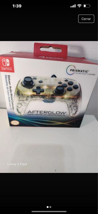 Mando Nintendo Switch Afterglow Deluxe Audio