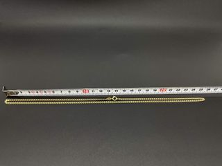 cadena oro 18k 25cm