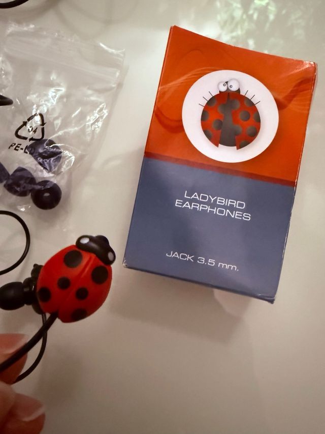 Auricolari Ladybird Jack 3.5mm