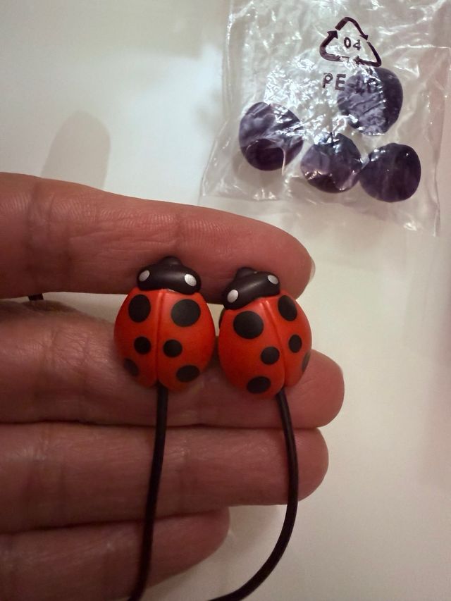 Auricolari Ladybird Jack 3.5mm