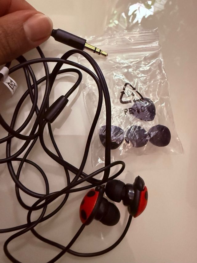 Auricolari Ladybird Jack 3.5mm