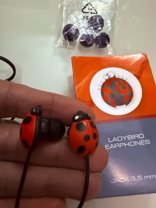 Auricolari Ladybird Jack 3.5mm