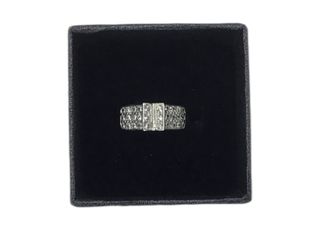 anillo oro 18k con piedra con circonita