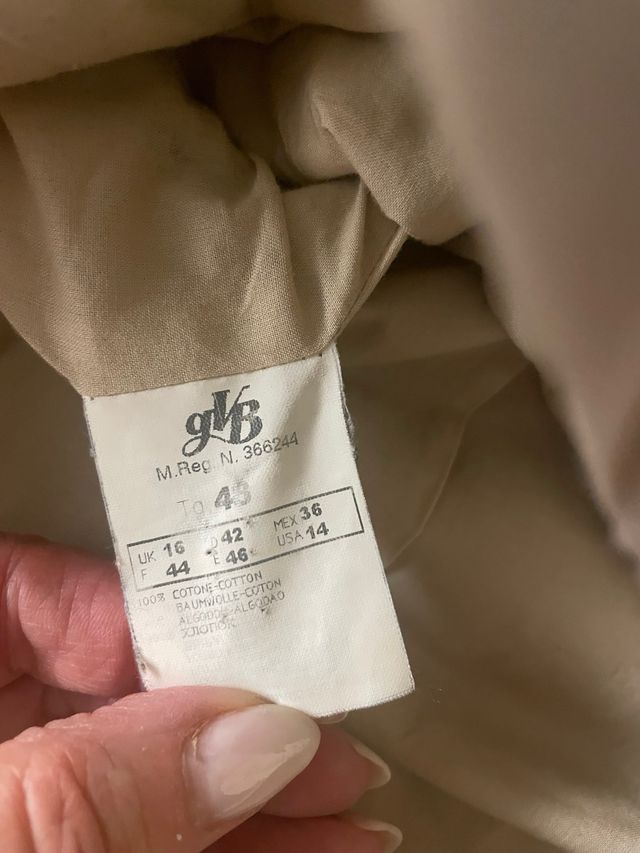 Giacca velluto a coste donna beige