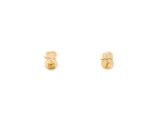 pendientes oro 18k con piedra