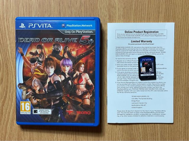 Dead or Alive 5+ PS Vita
