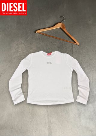 Camiseta DIESEL manga larga logo Oval