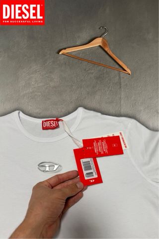 Camiseta DIESEL manga larga logo Oval