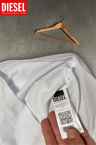 Camiseta DIESEL manga larga logo Oval