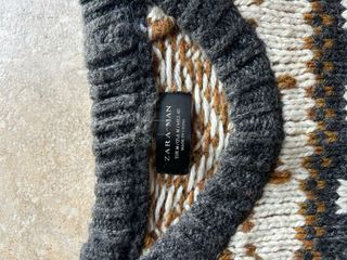 Jersey Zara Talla M Estampado Étnico