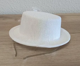 Diadema sombrero flores