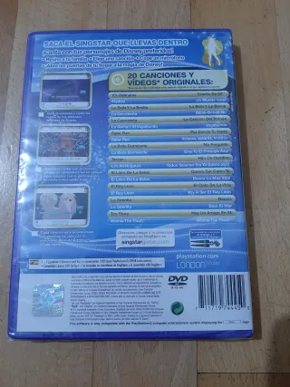 Singstar ABBA con micros + Clásicos + Disney ps2