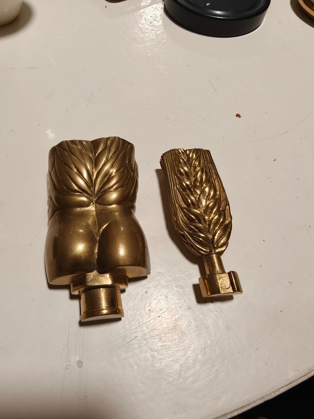 Escultura Berrocal Bronce Dorado