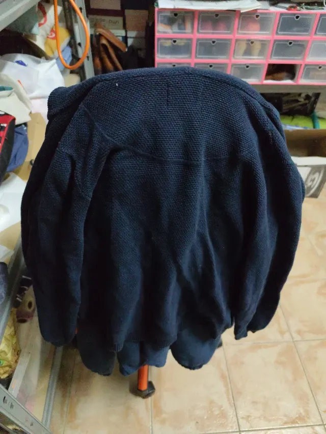 Chaqueta Zara azul marino