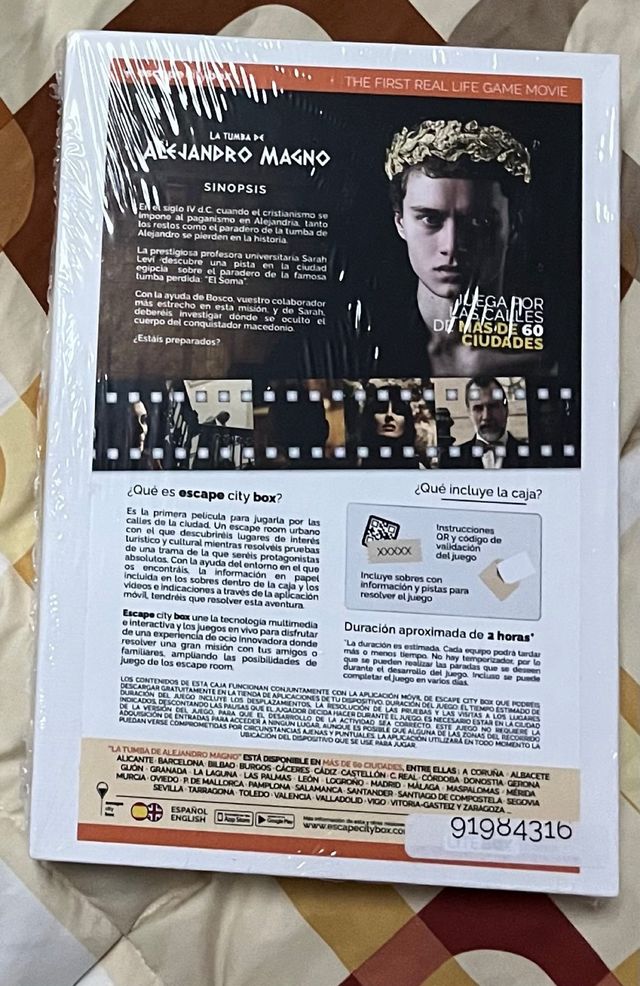Escape city box Lite La Tumba de Alejandro Magno