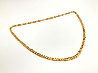 cadena oro 18k 25cm