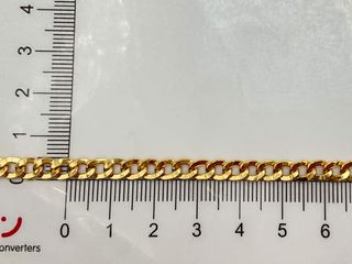 cadena oro 18k 25cm