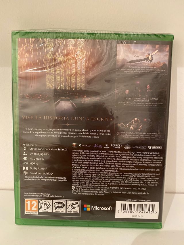 Hogwarts Legacy Xbox Series X precintado
