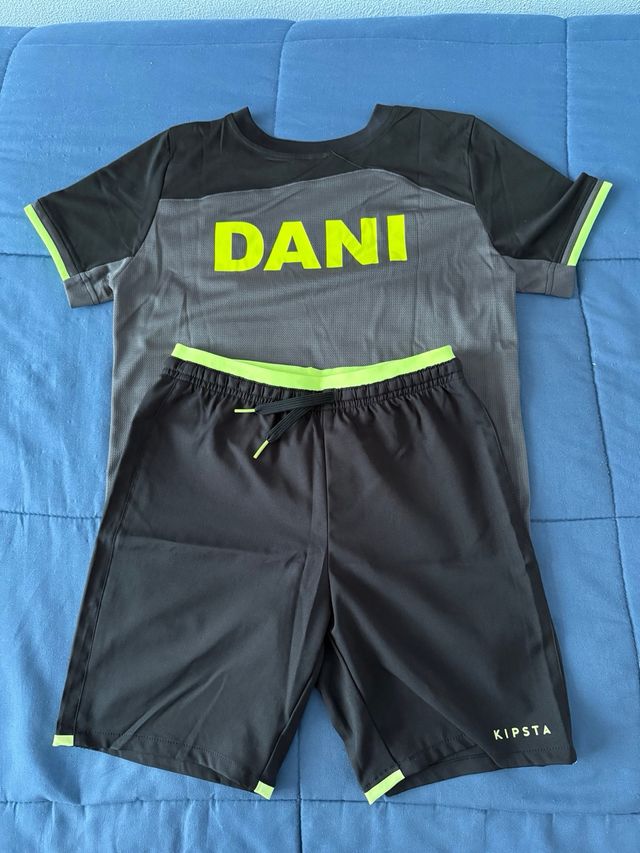 Conjunto deportivo Kipsta niño camiseta y Pantalón