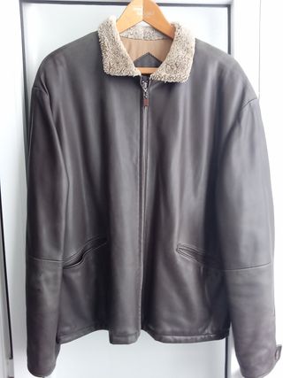 Cazadora Lottusse Piel Marrón Talla 52