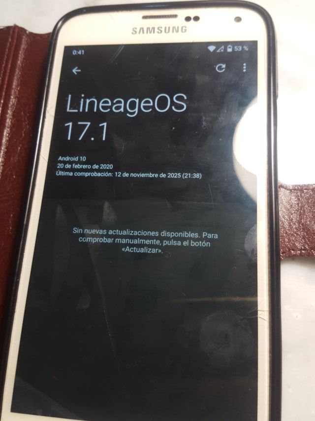 Samsung Galaxy S5 Android 10 + SD 128GB