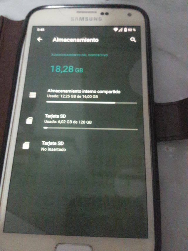 Samsung Galaxy S5 Android 10 + SD 128GB