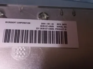 Xbox Classic Crystal 1.6 2004 160GB