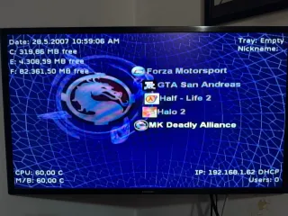 Xbox Classic Crystal 1.6 2004 160GB