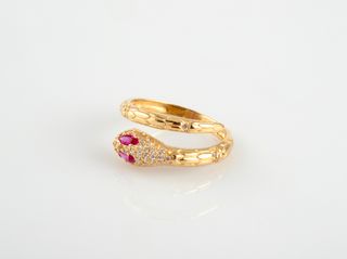 anillo oro 18k con piedra con circonita