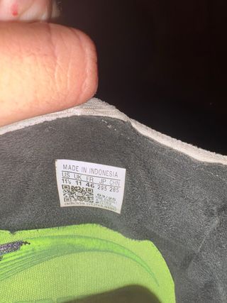 Botas Adidas Predator Blancas Verdes talla 46