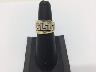anillo oro 18k con piedra con circonita