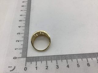 anillo oro 18k con piedra con circonita