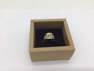 anillo oro 18k con piedra con circonita