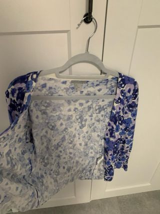Chaqueta floral H&M Talla L