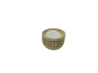 anillo oro 18k con piedra con circonita