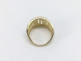 anillo oro 18k con piedra con circonita