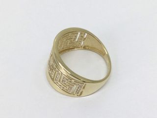 anillo oro 18k con piedra con circonita