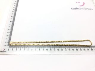 cadena oro 18k 22cm