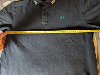 Polo Fred Perry Negro Talla XL