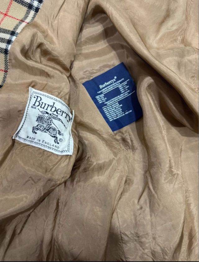 Blazer Burberry Beige Check