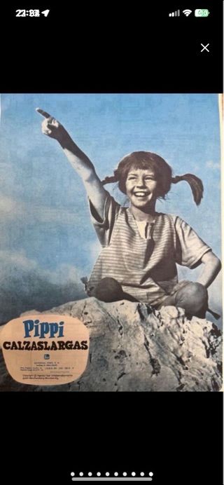 Álbum cromos Pippi Calzaslargas 1974