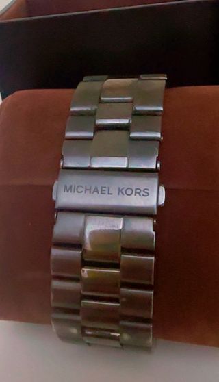 Reloj Michael Kors Cronógrafo Gris