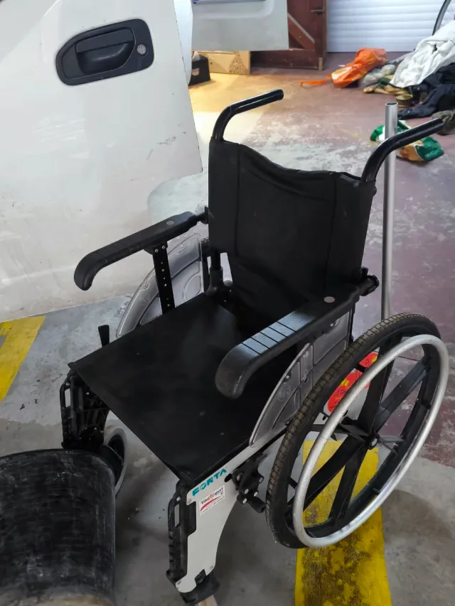 Silla de ruedas ligera rueda auto impulso