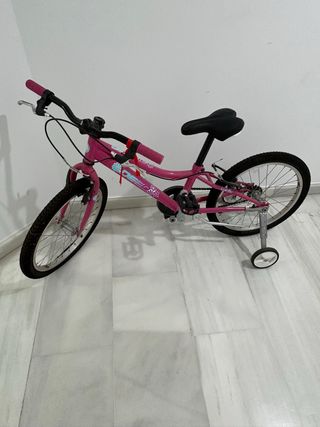 Bicicleta infantil rosa 5-8 años