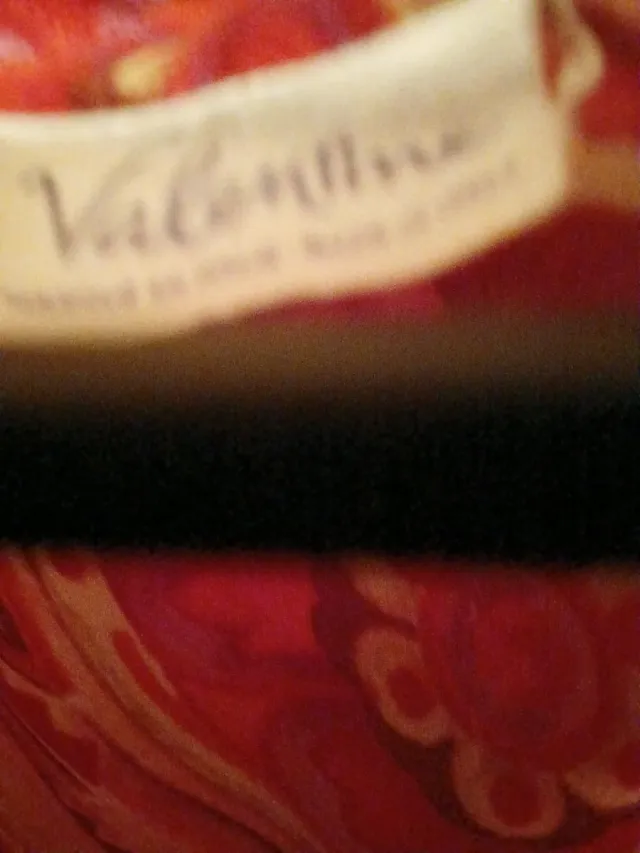 Camisa estampada naranja y fucsia manga larga