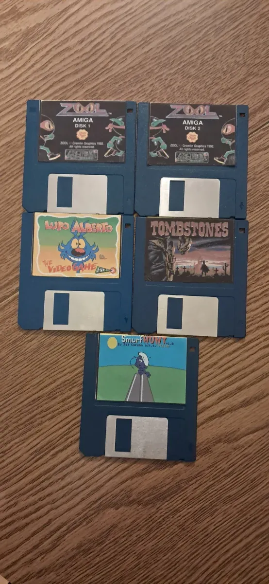 Amiga 500/600 Floppy Disks Giochi