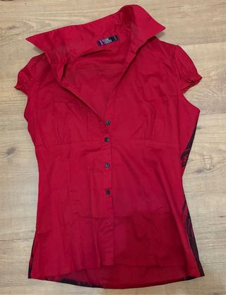 Blusa mujer roja