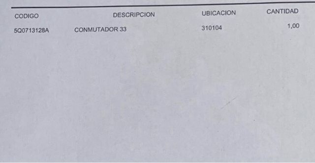 Interruptor Micro VAG Original Actuación DSG 5Q071