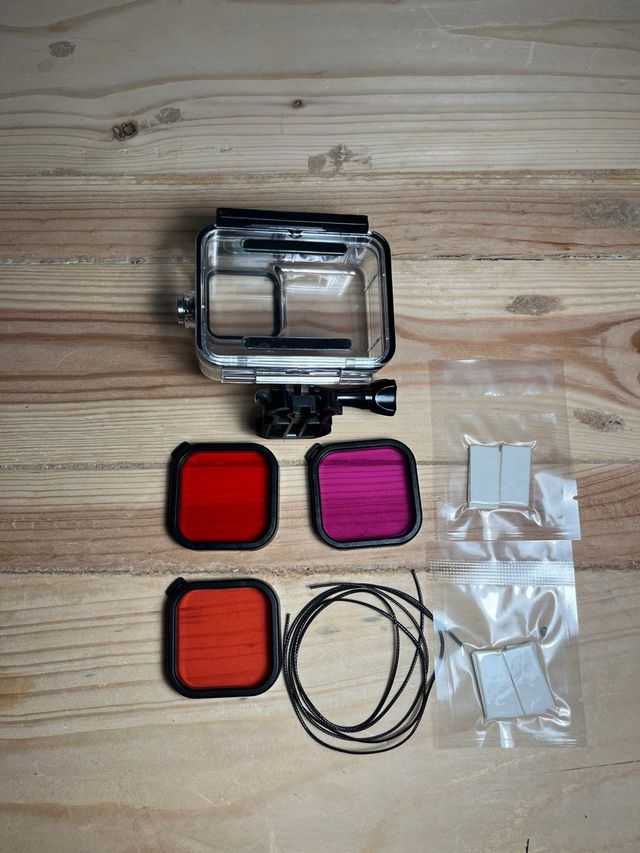 Carcasa GoPro Hero 9/10/11/12/13 + 3 Filtros