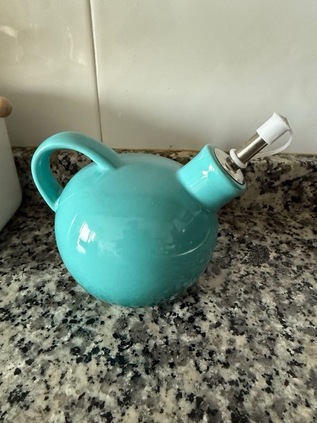 Aceitera Le Creuset Cerámica Azul